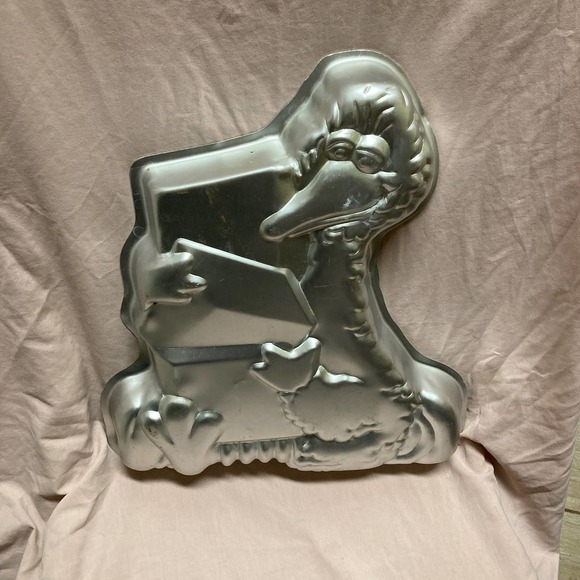 VINTAGE 1971,1978 Wilton Muppets Big Bird Sesame Street cake mold pan - Picture 1 of 2